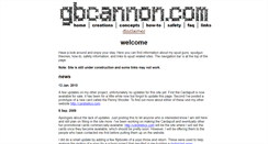 Desktop Screenshot of gbcannon.com