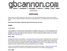 Tablet Screenshot of gbcannon.com